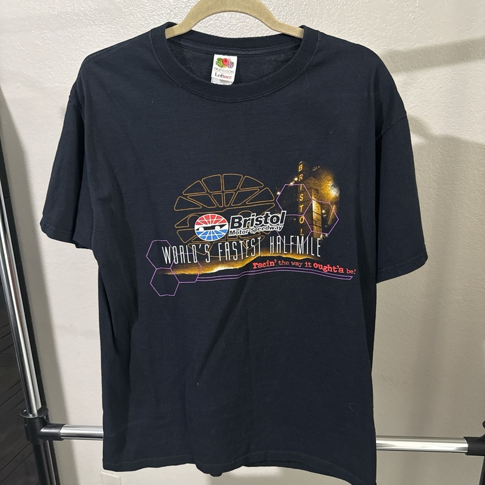 Fruit of the Loom Black Graphic Tee
